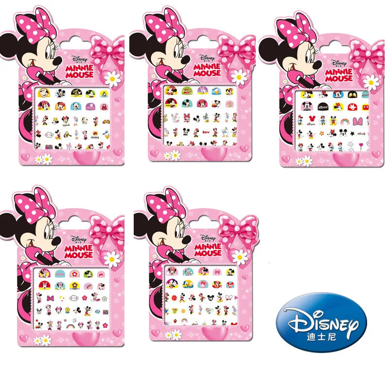 Disney-adesivos luminosos dos desenhos animados para crianças, 1pc